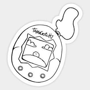 Tamagotchi Sticker